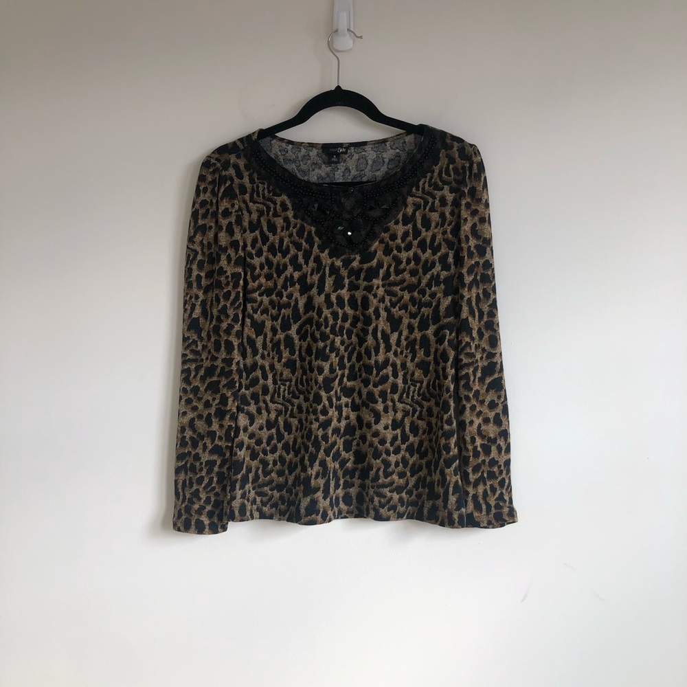 East5th Animal Print Top